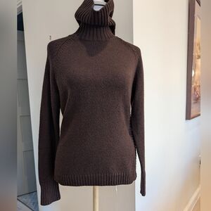THE LIMITED Wool Chocolate Brown Women's Sweater